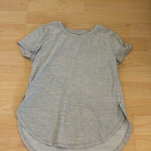 Kids grey workout shirt